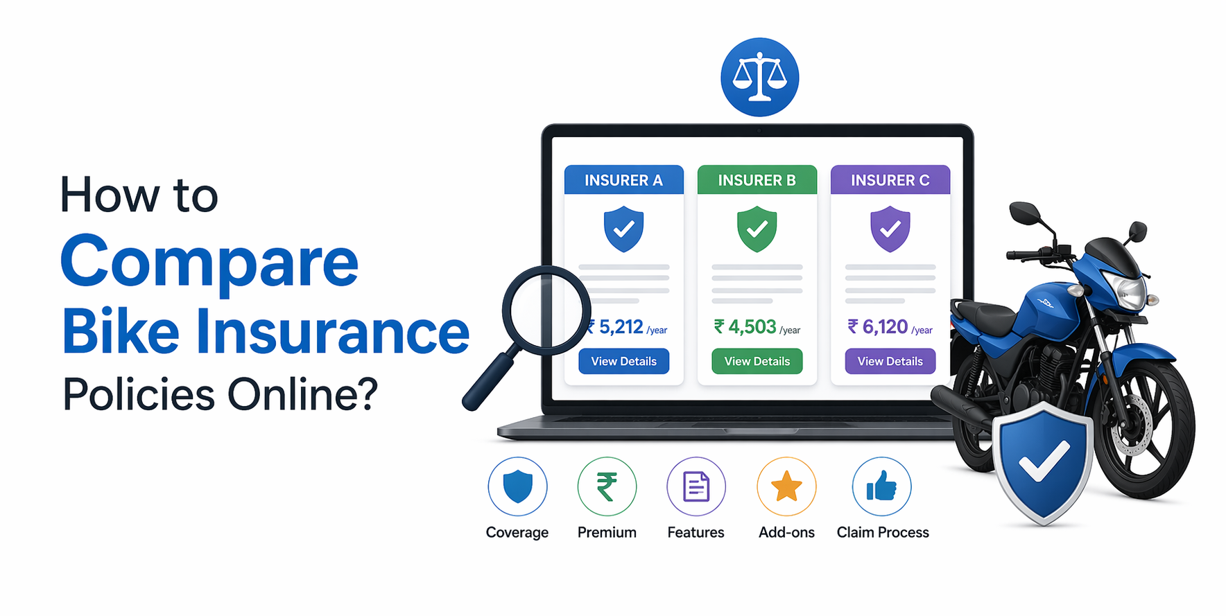 How to Compare Bike Insurance Policies Online